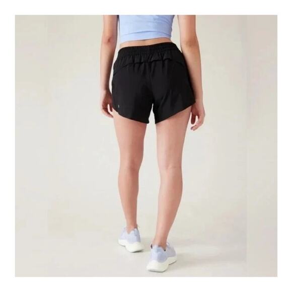 Athleta Hustle Black Athletic Shorts size 2X - Picture 3 of 12
